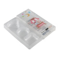 Disposable Cosmetic Gift PET Plastic Custom Blister Tray Insert